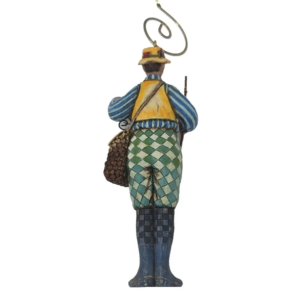 Jim Shore Heartwood Creek Good Day‎ Fly Fisherman Figurine 5